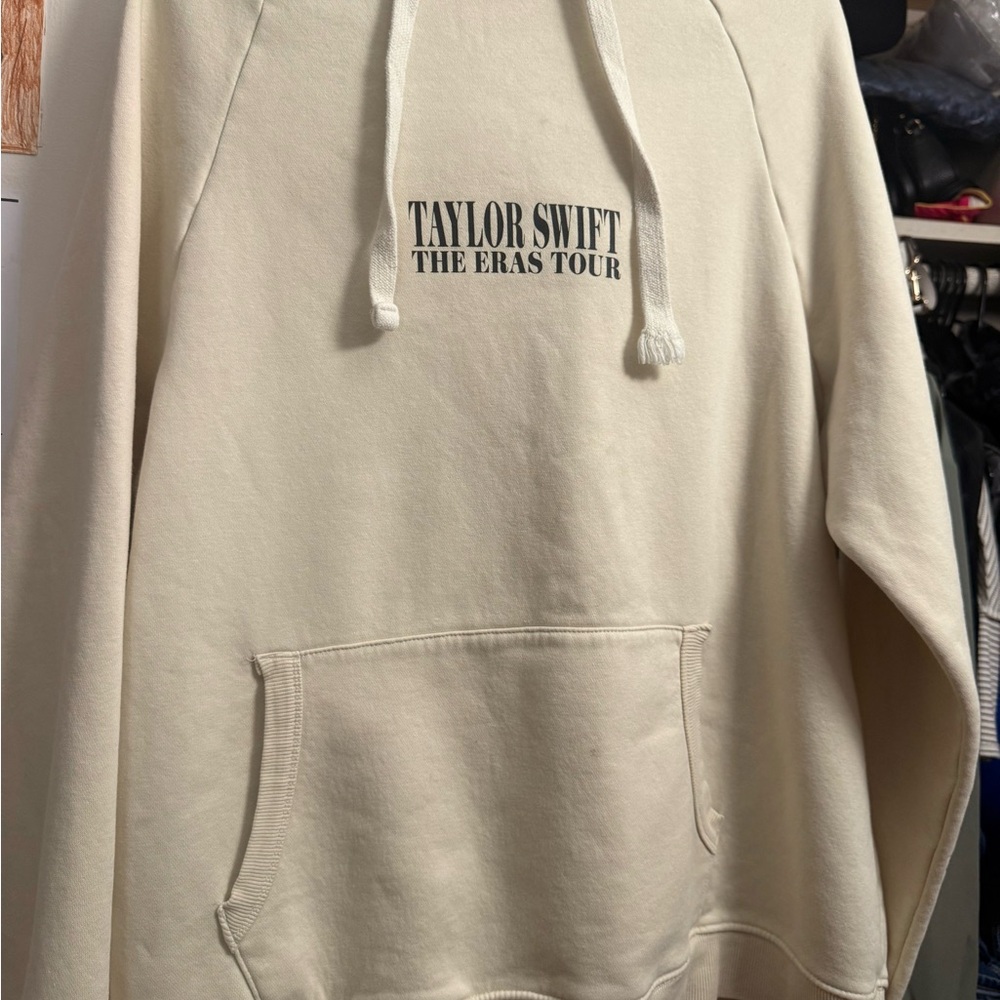 Taylor Swift The Eras Tour Cream Hoodie